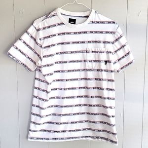 Vans Spell Out Off The Wall Graphic Tee Shirt Small